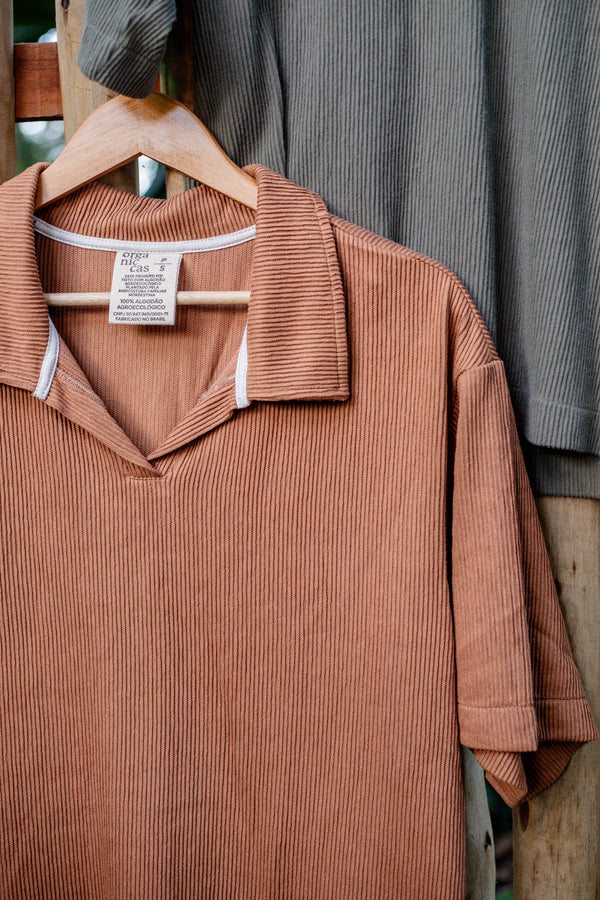 Blusa Ginga — Caramelo
