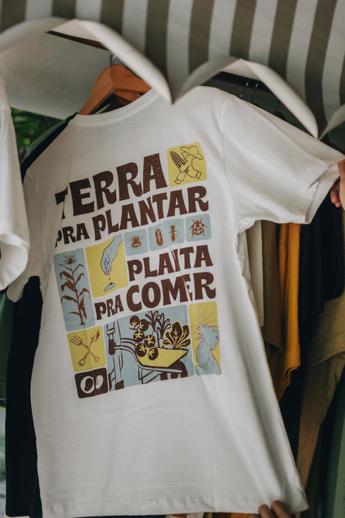 Camiseta Agroecológica Terra para Plantar - Dia - Fit Regular