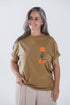 Camiseta Agroecológica Mandacaru Terra - Fit Oversized