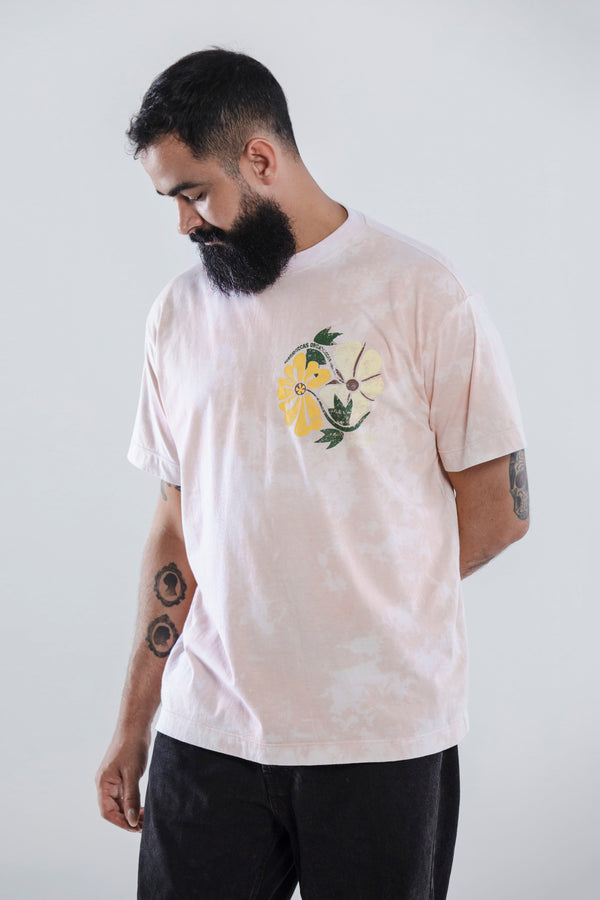 Camiseta Agroecológica Algodão Tie-dye Crajirú - Fit Oversized