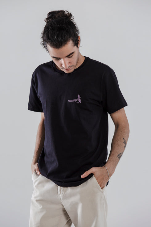 Camiseta Agroecológica P. cubensis Noite - Fit Regular