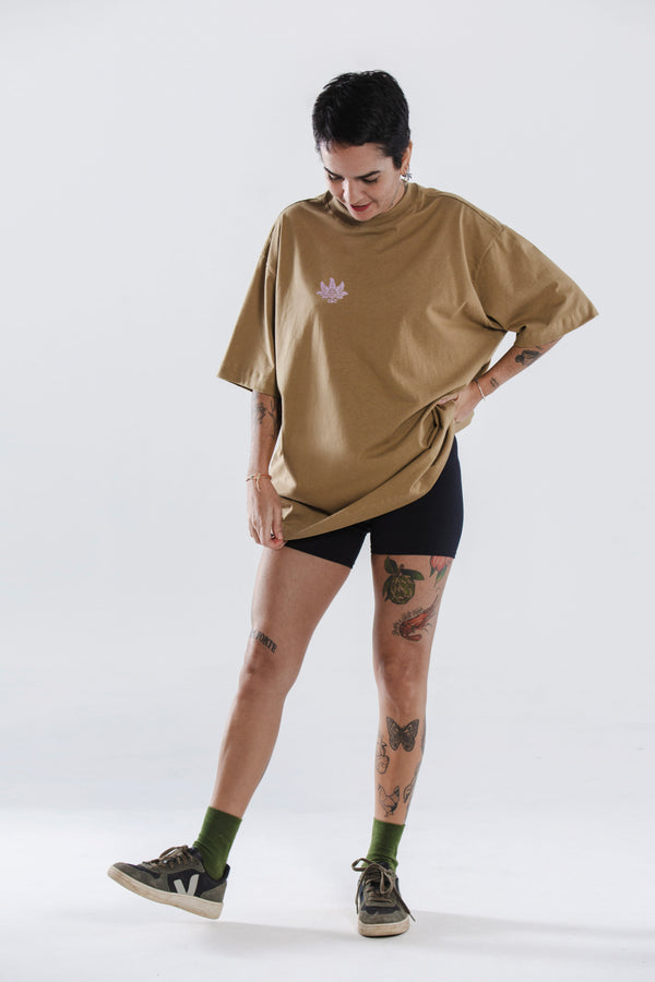 Camiseta Agroecológica Sertão Arado Terra - Fit Oversized
