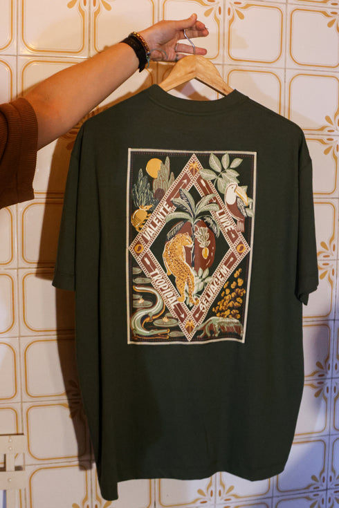 Camiseta Pindorama — Fit Oversized | Verde