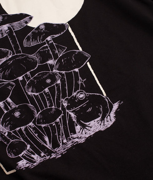 Camiseta Agroecológica P. cubensis Noite - Fit Regular