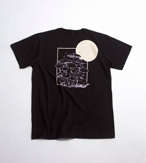 Camiseta Agroecológica P. cubensis Noite - Fit Regular