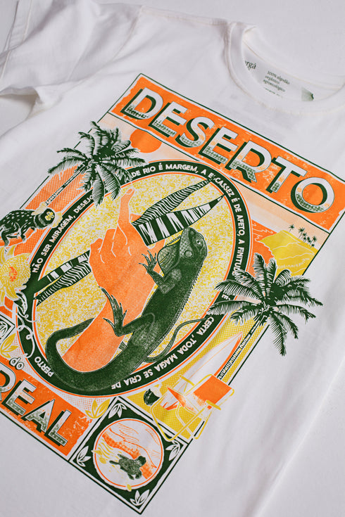 Camiseta Agroecológica Deserto do Real - Fit Regular