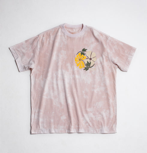 Camiseta Agroecológica Algodão Tie-dye Crajirú - Fit Oversized