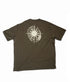 Camiseta Agroecológica Grounded Mind – Cor Verde Couve – Fit Oversized