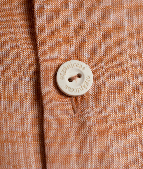Camisa Agroecológica Madeiro – Cor Laranja Batata Doce