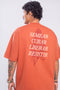 Camiseta Agroecológica Sativa – Cor Laranja Batata Doce – Fit Oversized