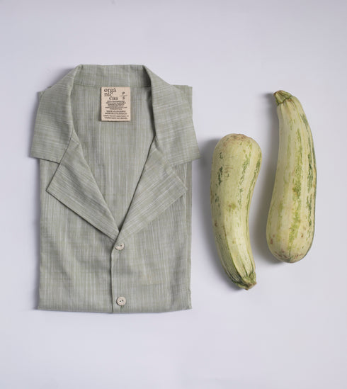 Camisa Agroecológica Madeiro – Cor Verde Abobrinha