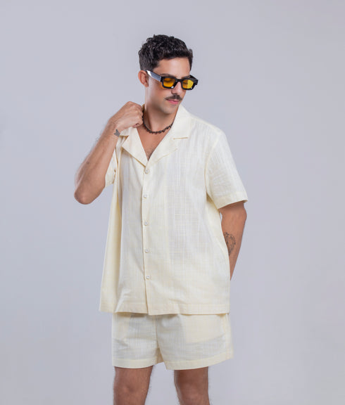 Camisa Agroecológica Madeiro – Cor Amarelo Couve-Flor