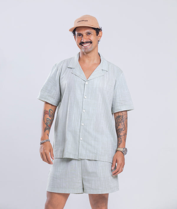 Camisa Agroecológica Madeiro – Cor Verde Abobrinha