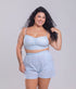 Top Agroecológico Pipa – Cor Amarelo/Azul