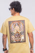 Camiseta Agroecológica Libre y Salvage – Cor Amarelo Gengibre – Fit Regular