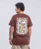 Camiseta Agroecológica Soil To Soul – Cor Marrom Macaxeira – Fit Regular