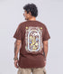 Camiseta Agroecológica Soil To Soul – Cor Marrom Macaxeira – Fit Regular