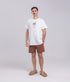 Camiseta Agroecológica Abre Caminhos – Cor Off White Arroz Branco – Fit Regular