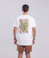Camiseta Agroecológica Abre Caminhos – Cor Off White Arroz Branco – Fit Regular