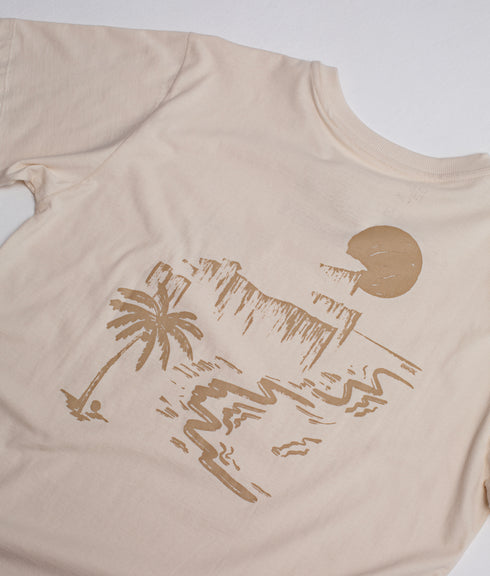 Camiseta Agroecológica Quintal Areia - Fit Regular