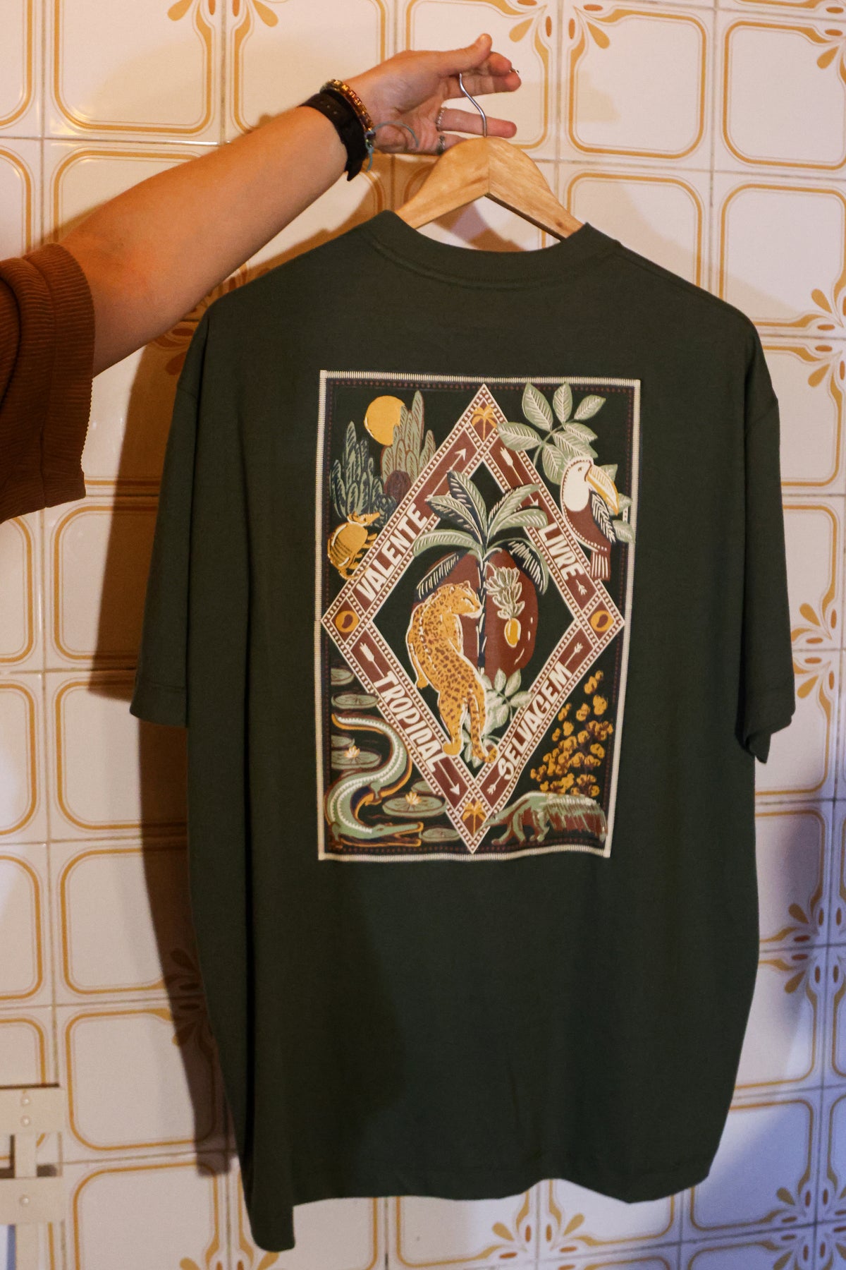 Camiseta Pindorama — Fit Oversized | Verde