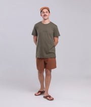 Camiseta Agroecológica Sativa – Cor Verde Couve – Fit Regular