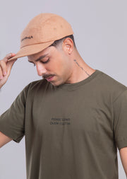 Camiseta Agroecológica Sativa – Cor Verde Couve – Fit Regular
